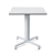 Nardi Fiore Table Base with White HPL Top - Complete Outdoor Table
