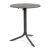 Nardi Flute Folding Table Base with Cement HPL Top - Complete Outdoor Table
