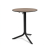 Nardi Flute Folding Table Base with Tortora HPL Top - Complete Outdoor Table