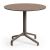 Nardi Frasca Maxi Table Base with Tobacco HPL Top - Complete Outdoor Table