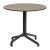 Nardi Frasca Maxi Table Base with Tortora HPL Top - Complete Outdoor Table