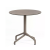 Nardi Frasca Mini Fix Table Base with Tortora HPL Top - Complete Outdoor Table