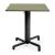Nardi Ibisco Folding Table Base with Agave Green HPL Top - Complete Outdoor Table