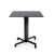 Nardi Ibisco Folding Table Base with Anthracite HPL Top - Complete Outdoor Table