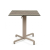 Nardi Ibisco Folding Table Base with Legno HPL Top - Complete Outdoor Table