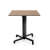 Nardi Ibisco Folding Table Base with Tobacco HPL Top - Complete Outdoor Table