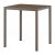 Nardi Piave 70cm Square Outdoor Dining Table