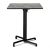 Nardi Scudo Folding Table Base with Cement HPL Top - Complete Outdoor Table