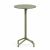 Nardi Frasca High Folding Bar Table Base with Agave HPL Top - Complete Outdoor Bar Table