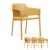 Nardi Net Outdoor Resin Armchairs (Set of 4)