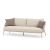 NOON 3-Seater Outdoor Sofa - Mocha