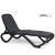 Nardi Omega Outdoor Resin Sun Loungers Anthracite Trama (Set of 4)
