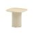 Pebl Wave 42cm Outdoor Side Table - Mocha