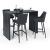 Regal 5 Piece Sunbrella Outdoor Bar Set