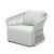 Roma Outdoor Rope Single Sofa