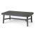 Sofia Outdoor Aluminium Coffee Table with Glass Top