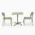 Pebl Sunset 3-piece Outdoor Bistro/Balcony Set with Side Chairs