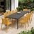 Nardi Tevere 210 Extendable Table with Bit Bistrot Chair - 11 Piece Resin Outdoor Dining Setting