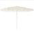 Billy Fresh Whitehaven - Cream & White 3m Octagonal Outdoor Aluminium Umbrella with Cover