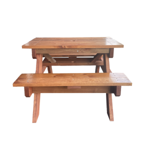 Australian-made Outdoor Timber Picnic Table - 1200mm Length