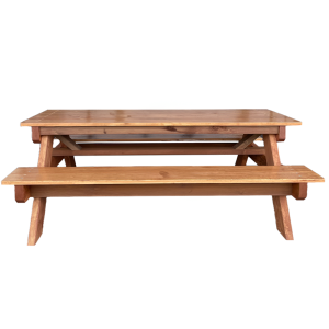 Australian-made Outdoor Timber Picnic Table - 2400mm Length