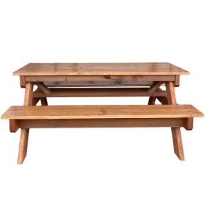 Australian-made Outdoor Timber Picnic Table - 1800mm Length