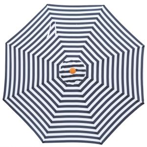 Billy Fresh Aruba Black & White 3M Octagonal Aluminium Outdoor Umbrella