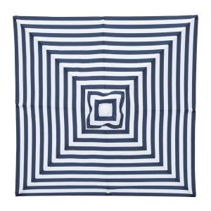 Billy Fresh Santorini Navy Square Outdoor Aluminium Umbrella - 2X2M