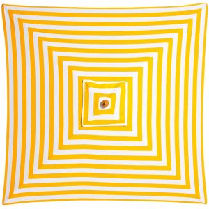 Billy Fresh Sunny Marbella Yellow Square Outdoor Umbrella - 2X2M