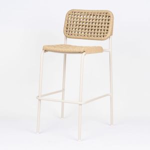 Aero Stackable Rope Outdoor Bar Stool