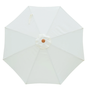 Billy Fresh Cream 3M Outdoor Umbrella With 'Timber Look