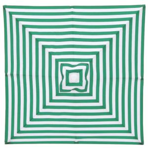 Billy Fresh Ferngully 2M - Green And White Square Outdoor Aluminium Umbrella