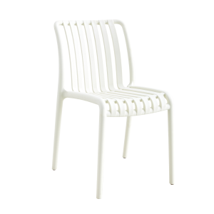 Horizon Polypropylene Side Chair - White - Damaged Stock