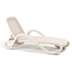 Nardi Alfa Sun Lounger - Corda / Incenso