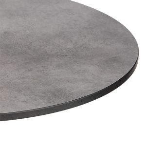 Nardi Laminate HPL Table Top - Cement-70cm Round