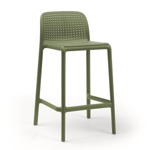 Nardi Lido Mini Outdoor Resin Bar Stool Seat Height 65cm