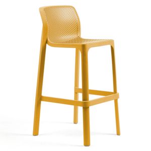 Nardi Net Outdoor Resin Bar Stool Seat Height 76cm