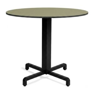 Nardi Fiore Table Base with Agave Green HPL Top - Complete Outdoor Table