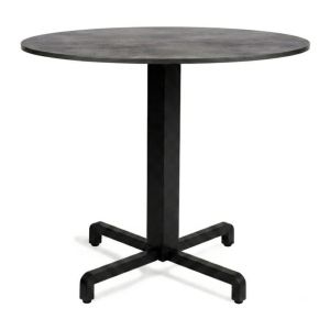 Nardi Fiore Table Base with Cement HPL Top - Complete Outdoor Table