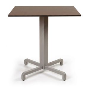 Nardi Fiore Table Base with Tobacco HPL Top - Complete Outdoor Table