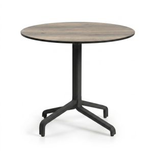 Nardi Frasca Maxi Table Base with Legno HPL Top - Complete Outdoor Table