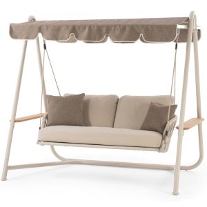 NOON 2-Seater Outdoor Swing - Mocha