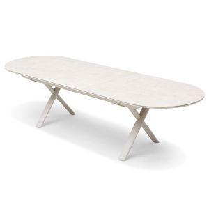 Oval 250-310cm Extendable Outdoor Dining Table