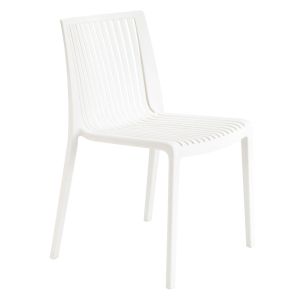 Papatya Cool Resin Outdoor Stackable Side Chair 