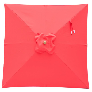 Billy Fresh Red Square Outdoor Umbrella - 2X2M