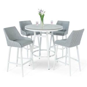 Regal 5 Piece Sunbrella Outdoor Bar Set
