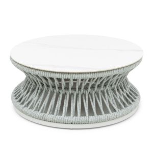 Roma Round Outdoor Rope Coffee Table