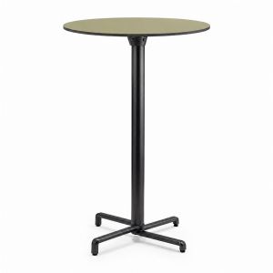 Nardi Scudo High Bar Folding Table Base with Agave HPL Top - Complete Outdoor Bar Table
