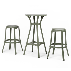 Nardi Stack & Combo Outdoor Resin Bar Set