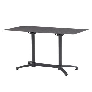 Pebl Sunset 70x140cm Rectangular Aluminium Folding Outdoor Table